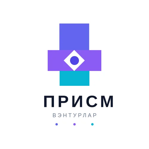 Prism геометрик логотипи
