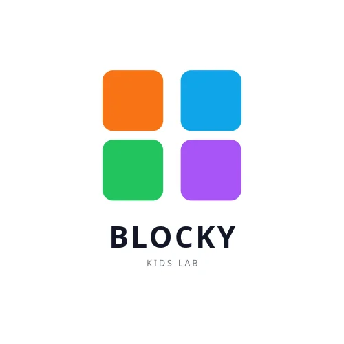 Логотипи Blocky Kids Lab