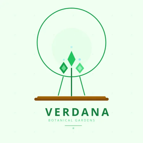 Verdana Botanical Gardens Logosy