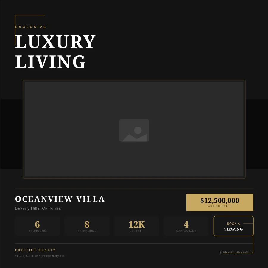Luxusní Nemovitosti – Moderní Vila