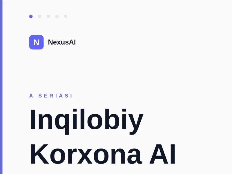 Texnologik startap taqdimoti – Series A