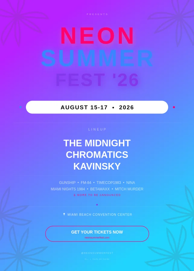 Music Festival – Neon Summer