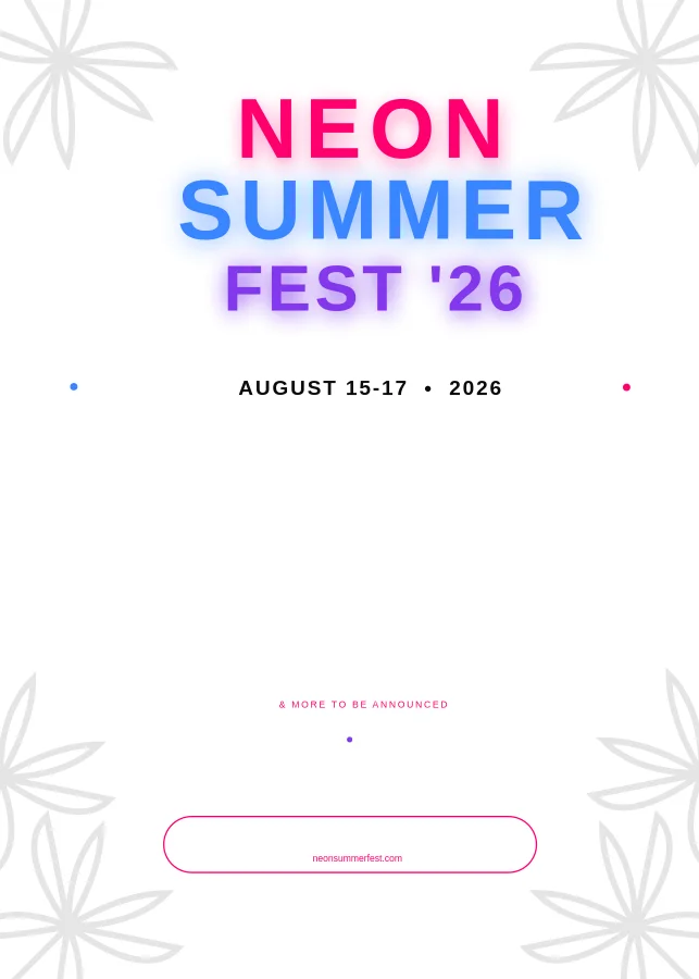 Music Festival – Neon Summer