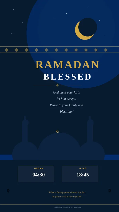 Ramadan Mubarak Greeting