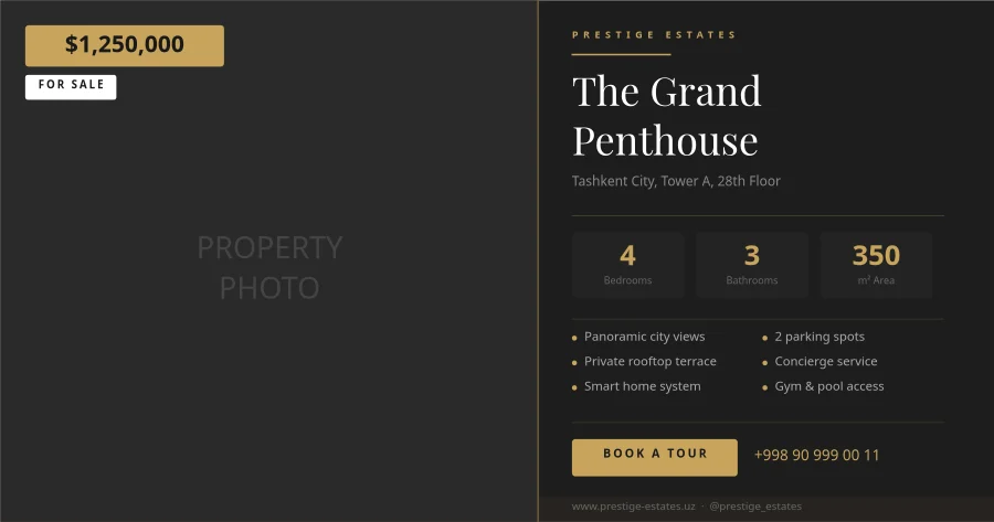 Luxury Real Estate Listing