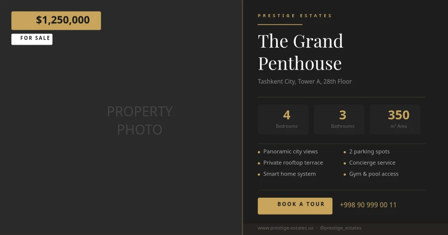 Luxury Real Estate Listing