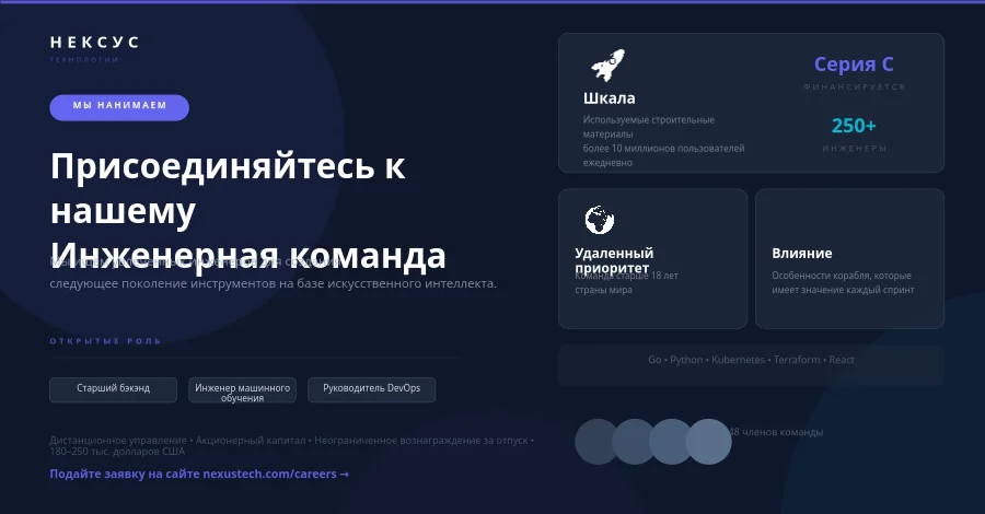 Пост о найме IT-компании