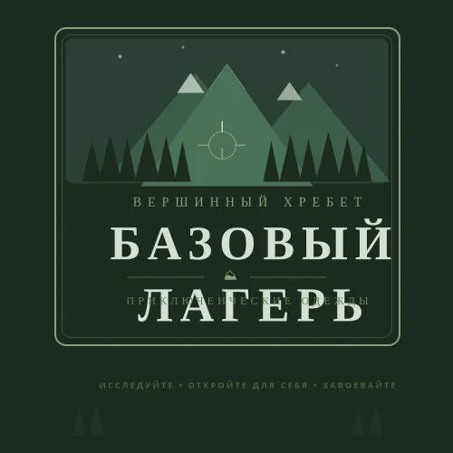 Логотип компании горных приключений