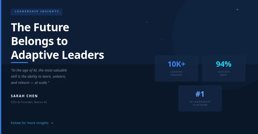 Thought Leadership Keynote Post