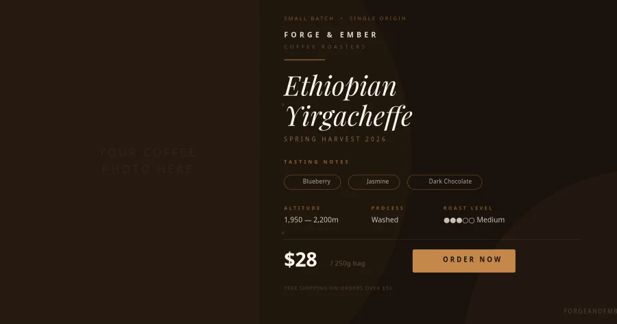 Artisan Coffee Roasters Promo Post