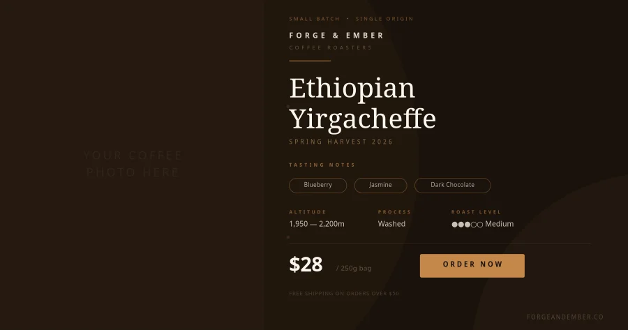 Artisan Coffee Roasters Promo Post