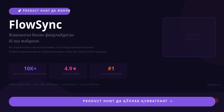 SaaS Product Hunt чиқариш твити