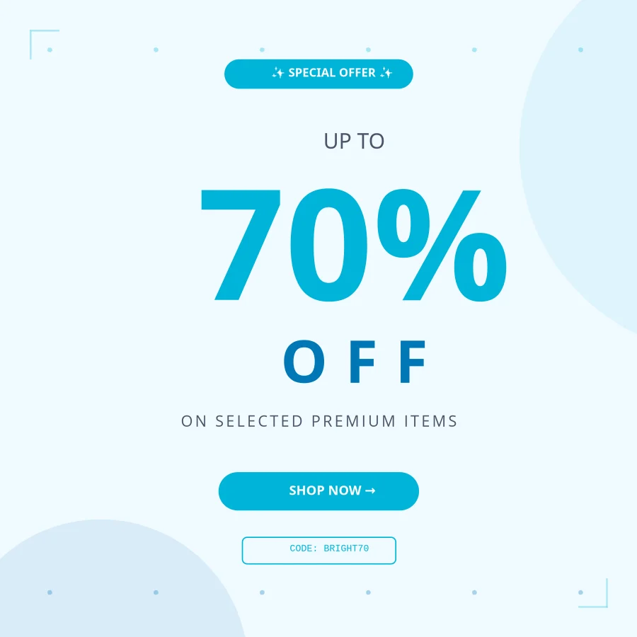 Ocean Breeze Sale — Instagram Post