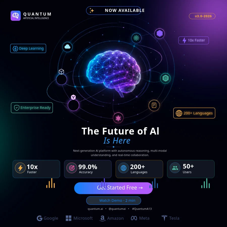 Quantum AI — Product Launch Post
