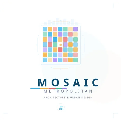 Mosaic Metropolitan Design Logo