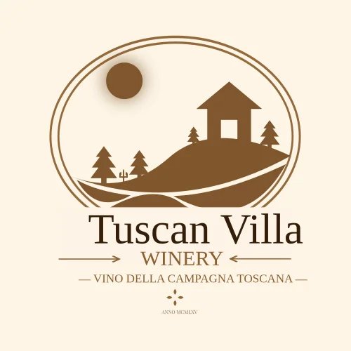 Tuscan Villa Winery Logo