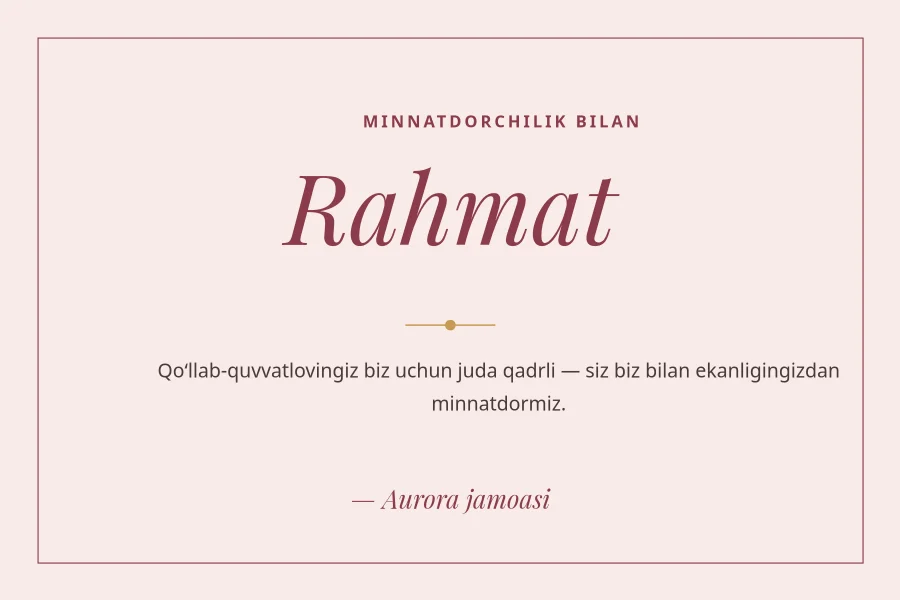 MINNATDORCHILIK KARTASI — Blush & Maroon