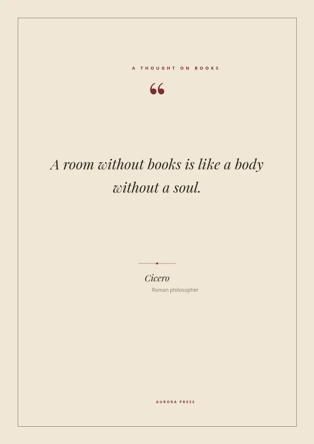BOOK QUOTE — Paper & Oxblood