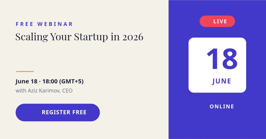 WEBINAR INVITE — Тегін онлайн оқиға