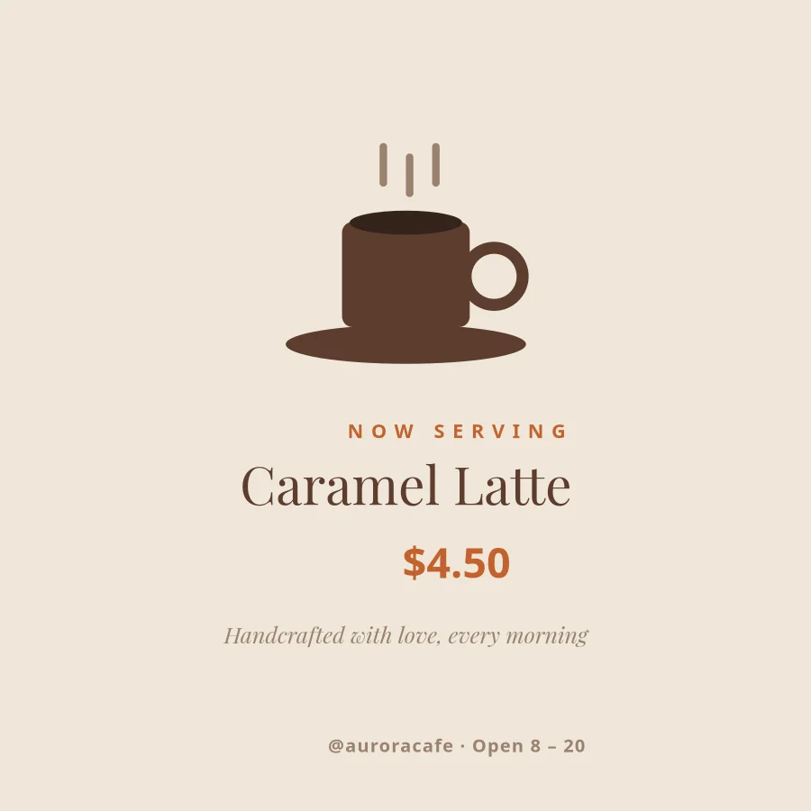 COFFEE SHOP — New Drink