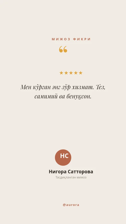 МИЖОЗ ФИКРИ — Шарҳ Story