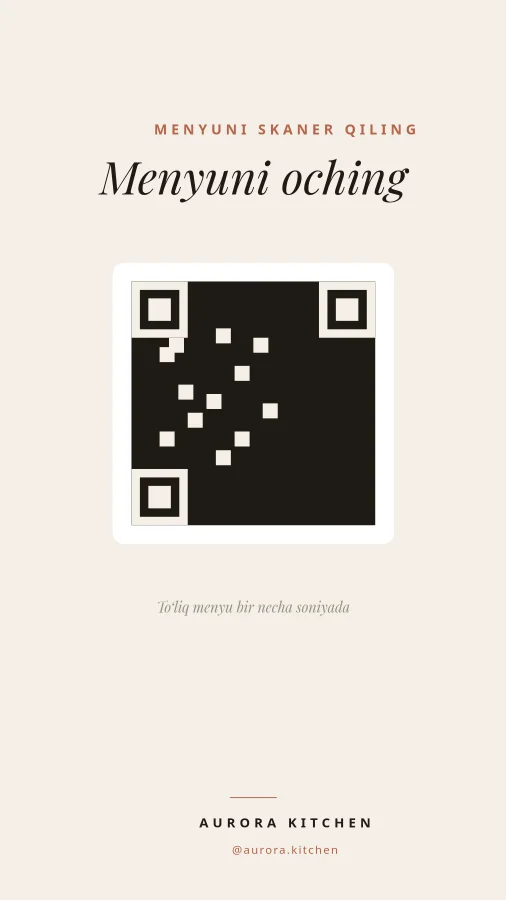 MENYU QR — Skaner Qiling