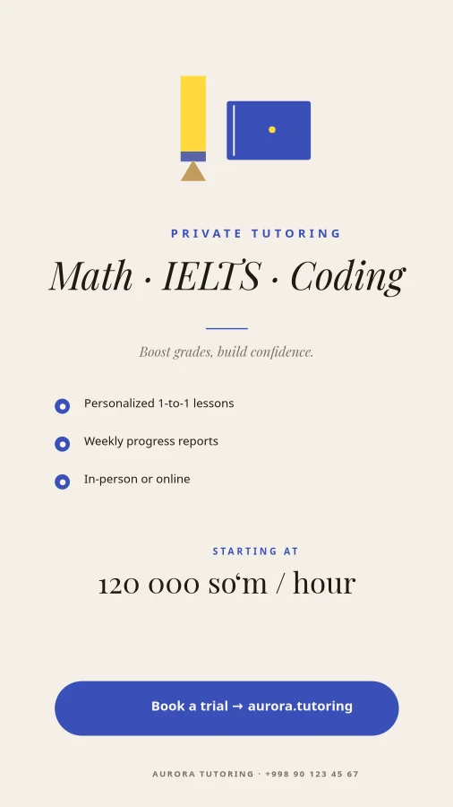 TUTORING — Math IELTS Coding