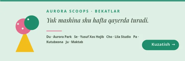 MUZQAYMOQ MASHINASI — Haftalik Bekatlar