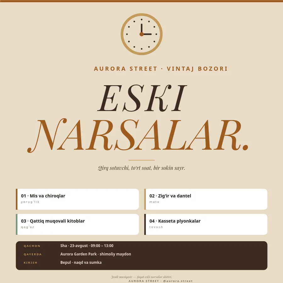VINTAJ BOZOR — Shanba Sayri