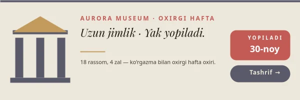 MUZEY — Oxirgi Hafta Eslatmasi