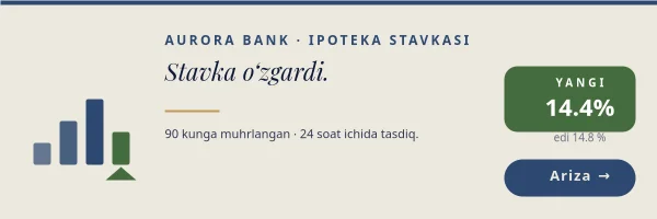 IPOTEKA STAVKASI — Yangilik Header