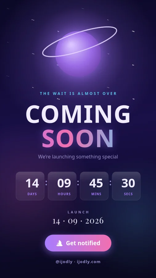 Coming Soon