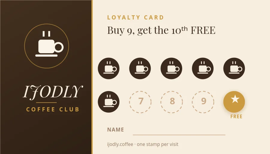 Loyalty Card
