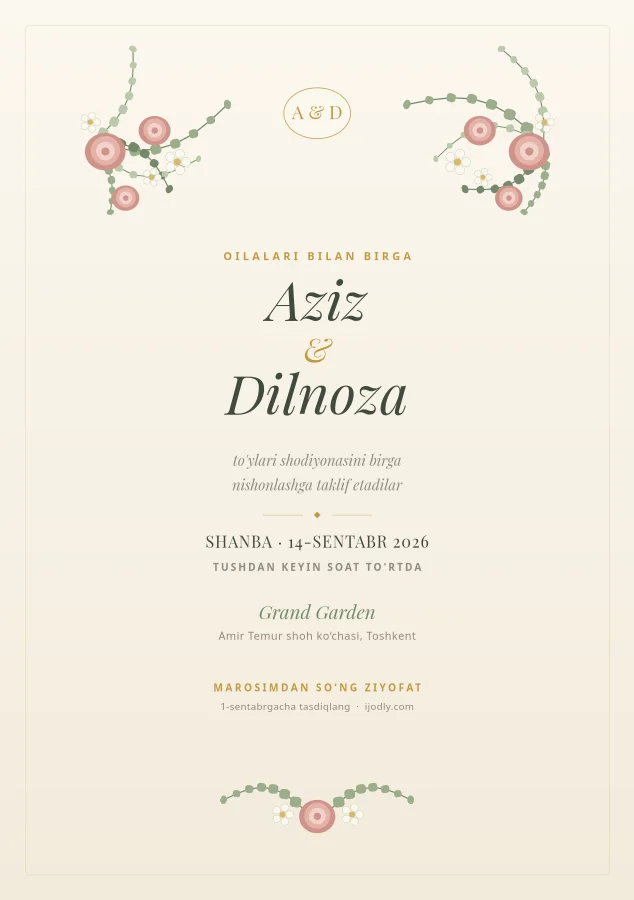 Wedding Invitation