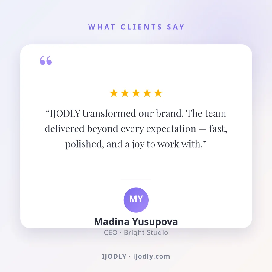 Client Testimonial