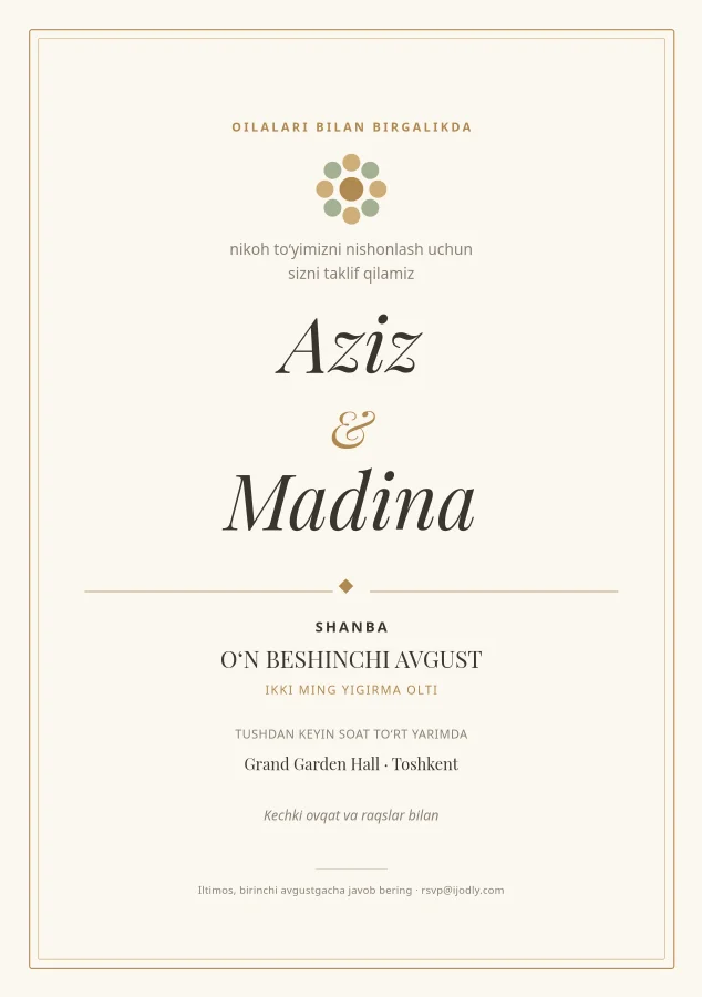 Wedding Invitation