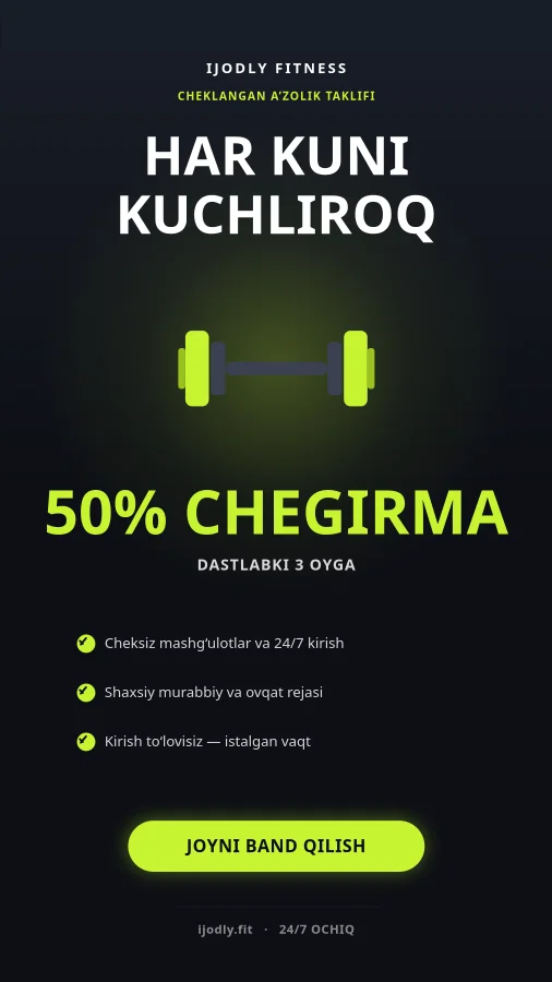 Fitness Offer