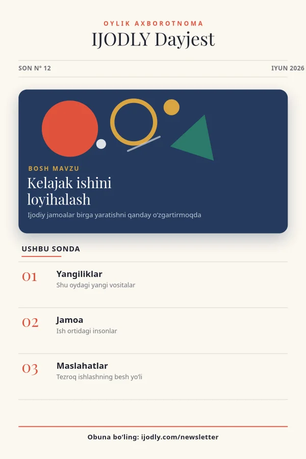 Newsletter Cover
