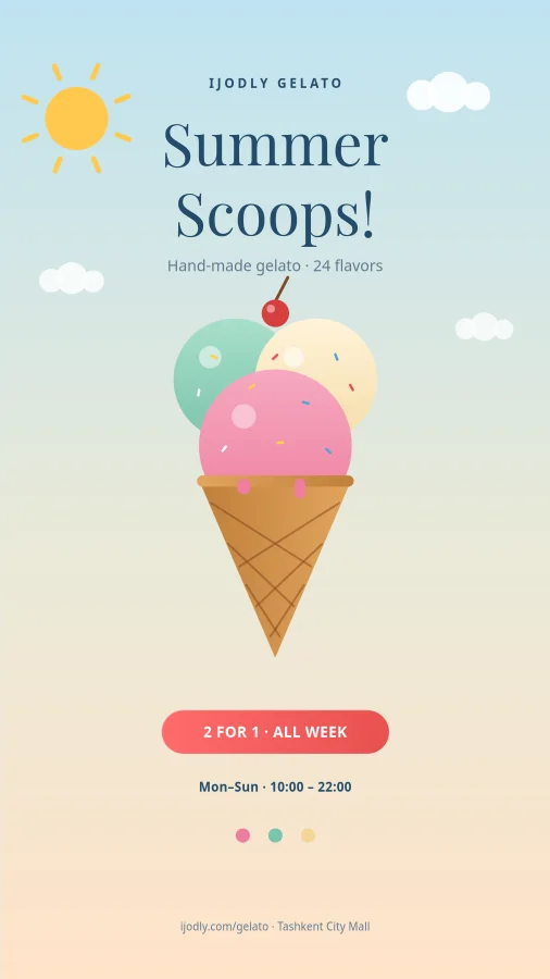 Gelato Summer