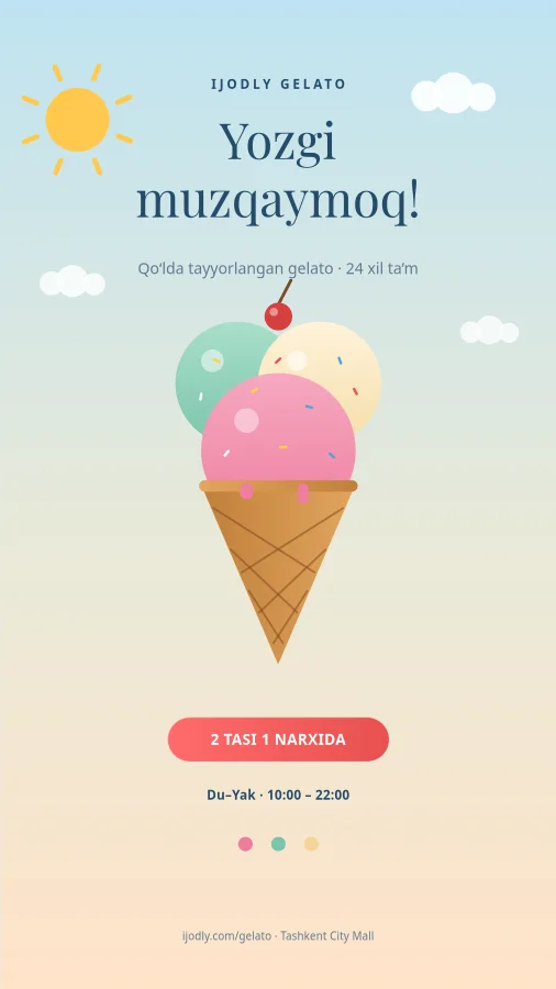 Gelato Summer