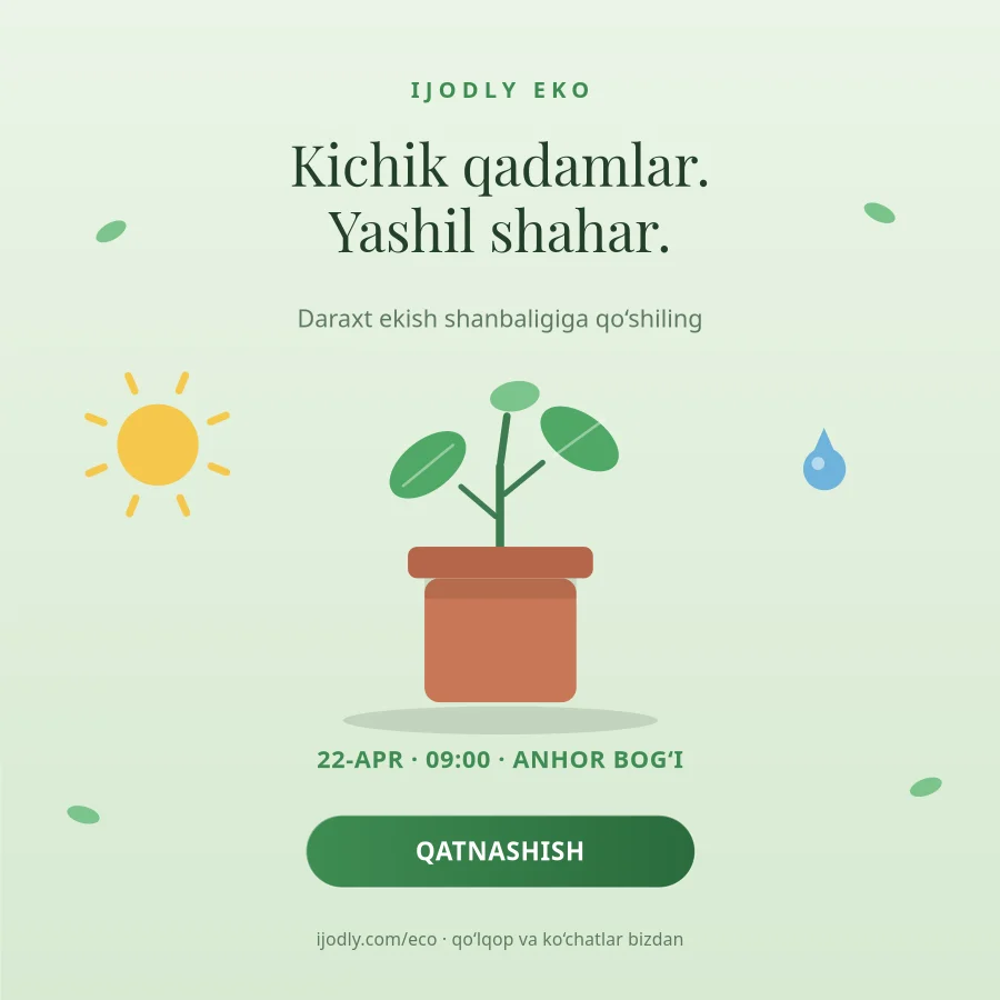 Go Green