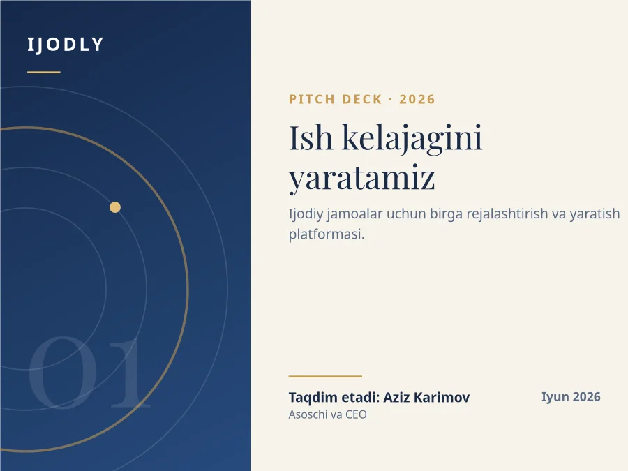 Pitch Deck