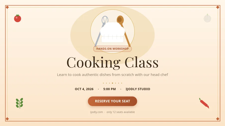 IJODLY · Cooking Class