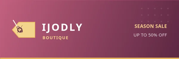 IJODLY · Boutique Sale Header
