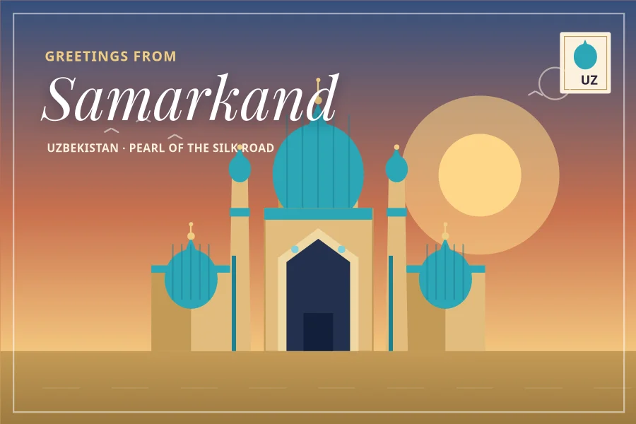IJODLY · Samarkand Postcard