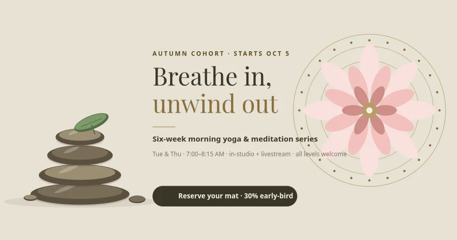 Yoga & Meditation Class