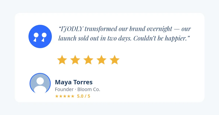 Customer Testimonial