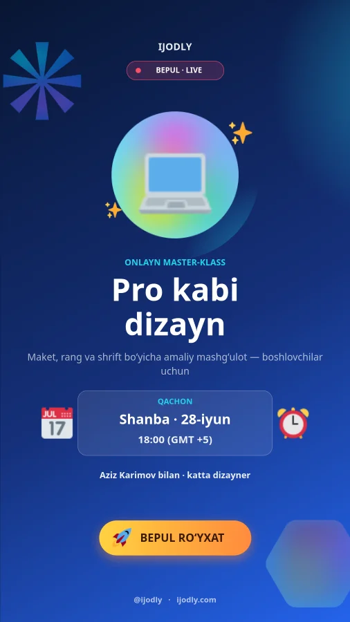Free Masterclass