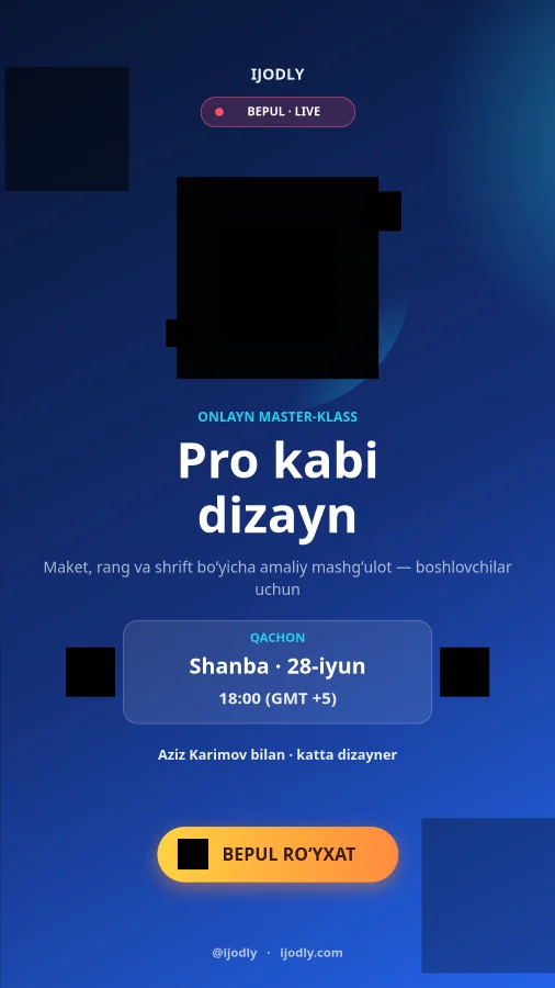 Free Masterclass