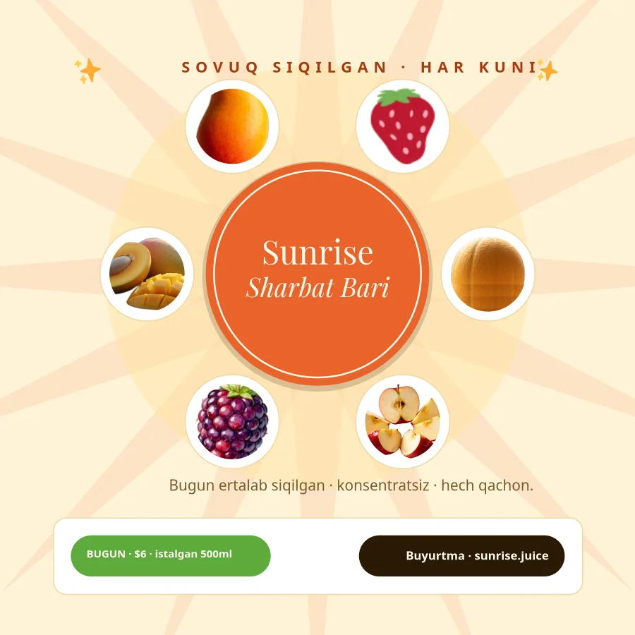 Cold-Pressed Juice Bar